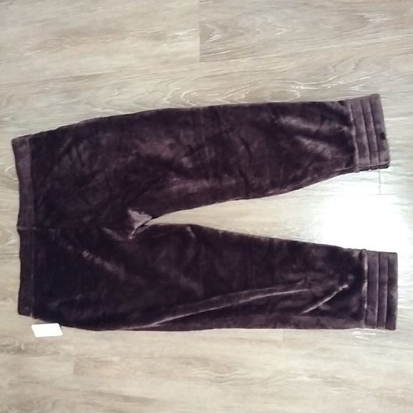 (XXL) NWT Denver Hayes Fuzzy Soft Plush Loungewear Comfy Cozy Daark Burgandy - Picture 9 of 9